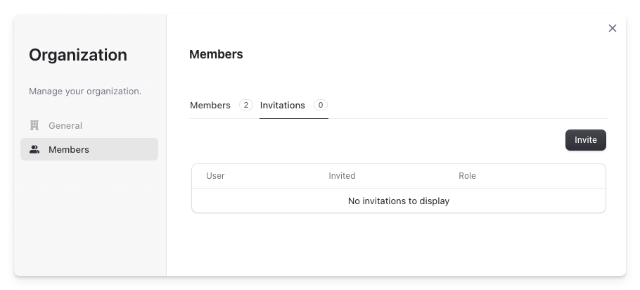 Invite Users